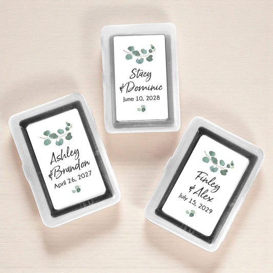 Eucalyptus Personalized Playing Cards (Set of 12)