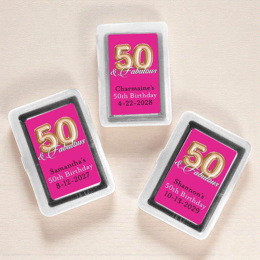 Age & Fabulous Personalized Playing Cards (Set of 12)