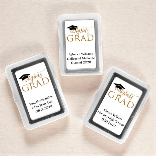Congrats Grad Personalized Playing Cards (Set of 12)