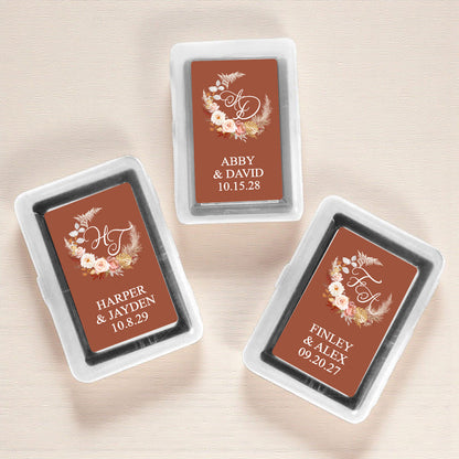 Fall Wreath Personalized Playing Cards (Set of 12)