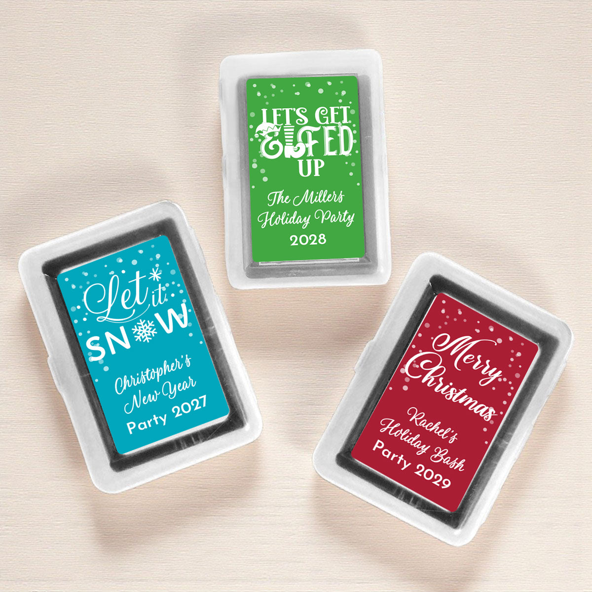 Holiday Personalized Playing Cards (Set of 12)