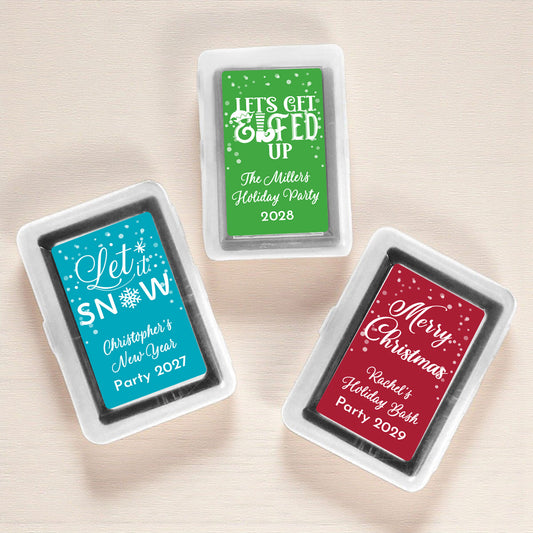 Holiday Personalized Playing Cards (Set of 12)