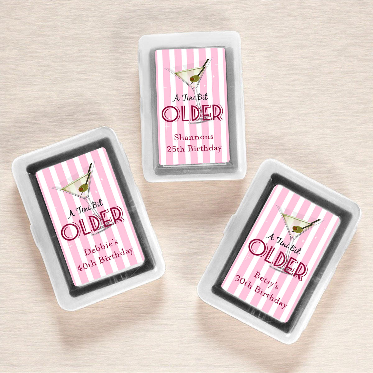 A Tini Bit Older Personalized Playing Cards (Set of 12)