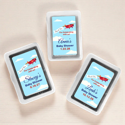 Airplane Birthday Baby Shower Personalized Playing Cards (Set of 12)