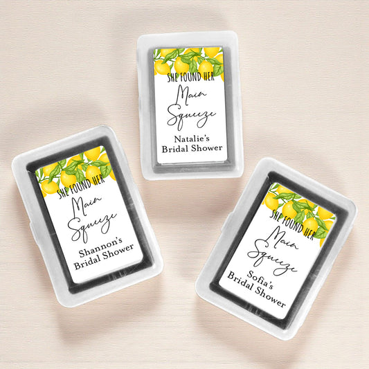 Mediterranean She Found Her Main Squeeze Personalized Playing Cards (Set of 12)