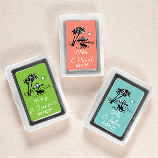 Beach Personalized Playing Cards (Set of 12)