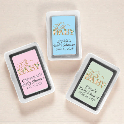 Oh Baby Personalized Playing Cards (Set of 12)