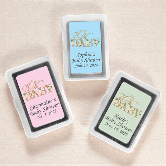 Oh Baby Personalized Playing Cards (Set of 12)