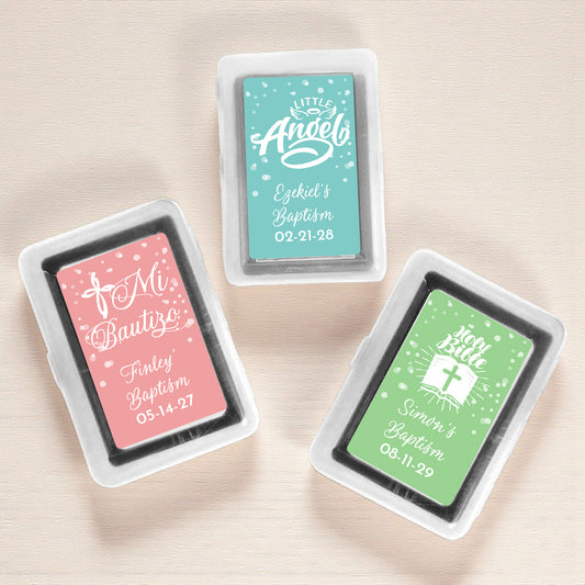 Baptism Personalized Playing Cards (Set of 12)
