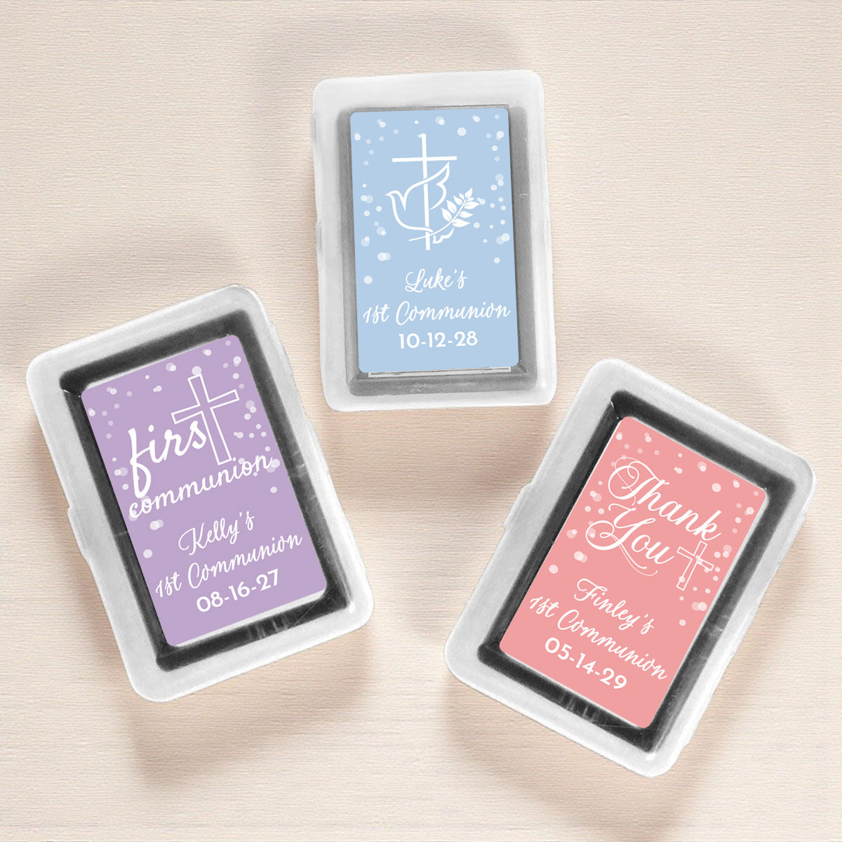 Holy Communion Personalized Playing Cards (Set of 12)