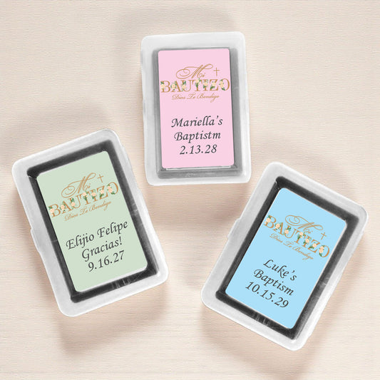 Mi Bautizo Personalized Playing Cards (Set of 12)