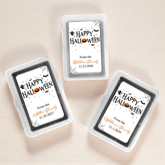 Happy Halloween Personalized Playing Cards (Set of 12)