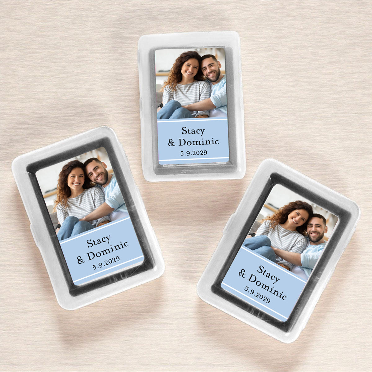 Classic Photo Personalized Playing Cards (Set of 12)