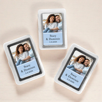Classic Photo Personalized Playing Cards (Set of 12)