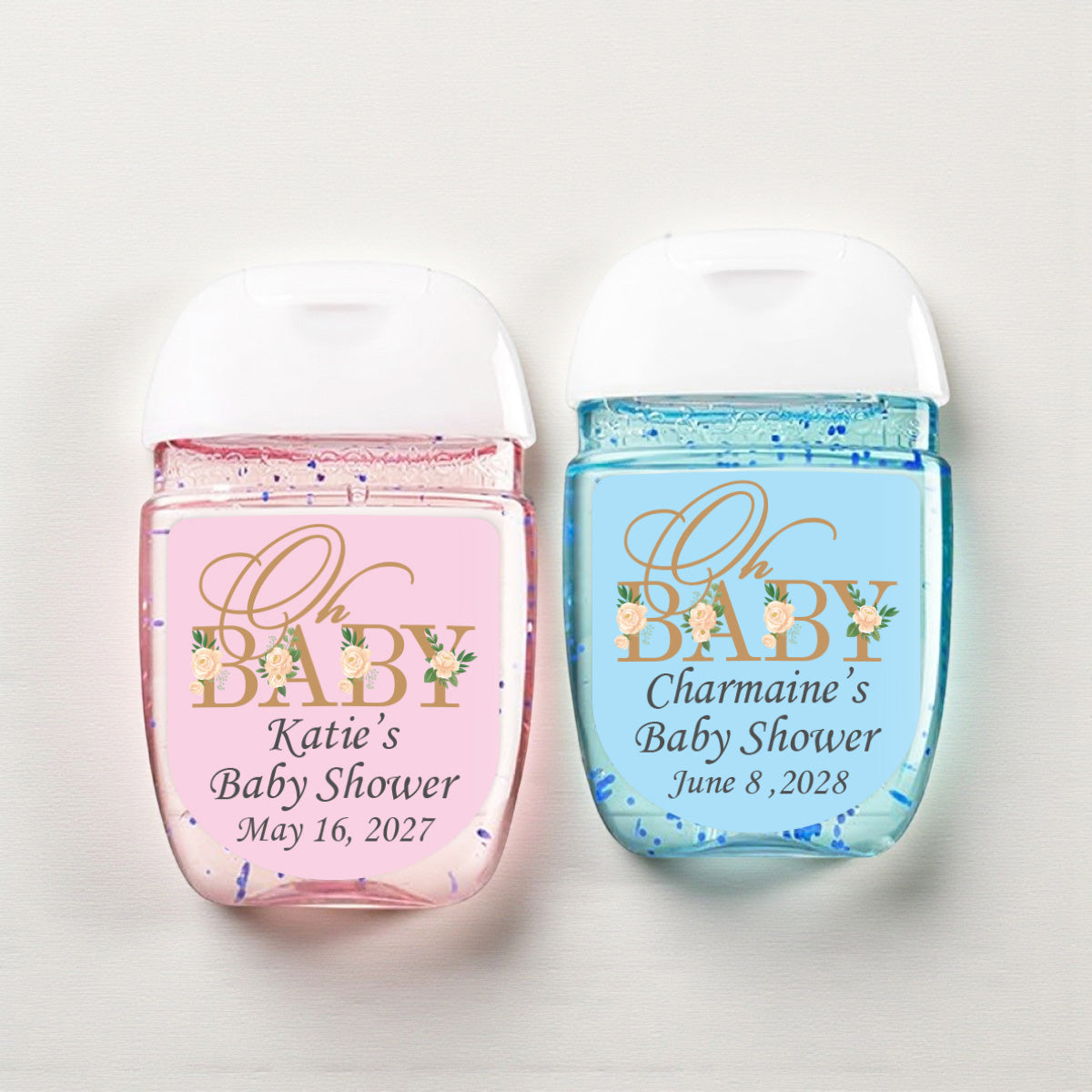 Oh Baby Personalized Loop Sanitizer Labels (Set of 20)