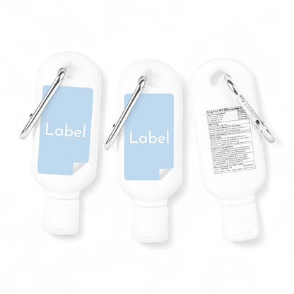 Last Rodeo Personalized Sunscreen with Carabiner (Set of 12)