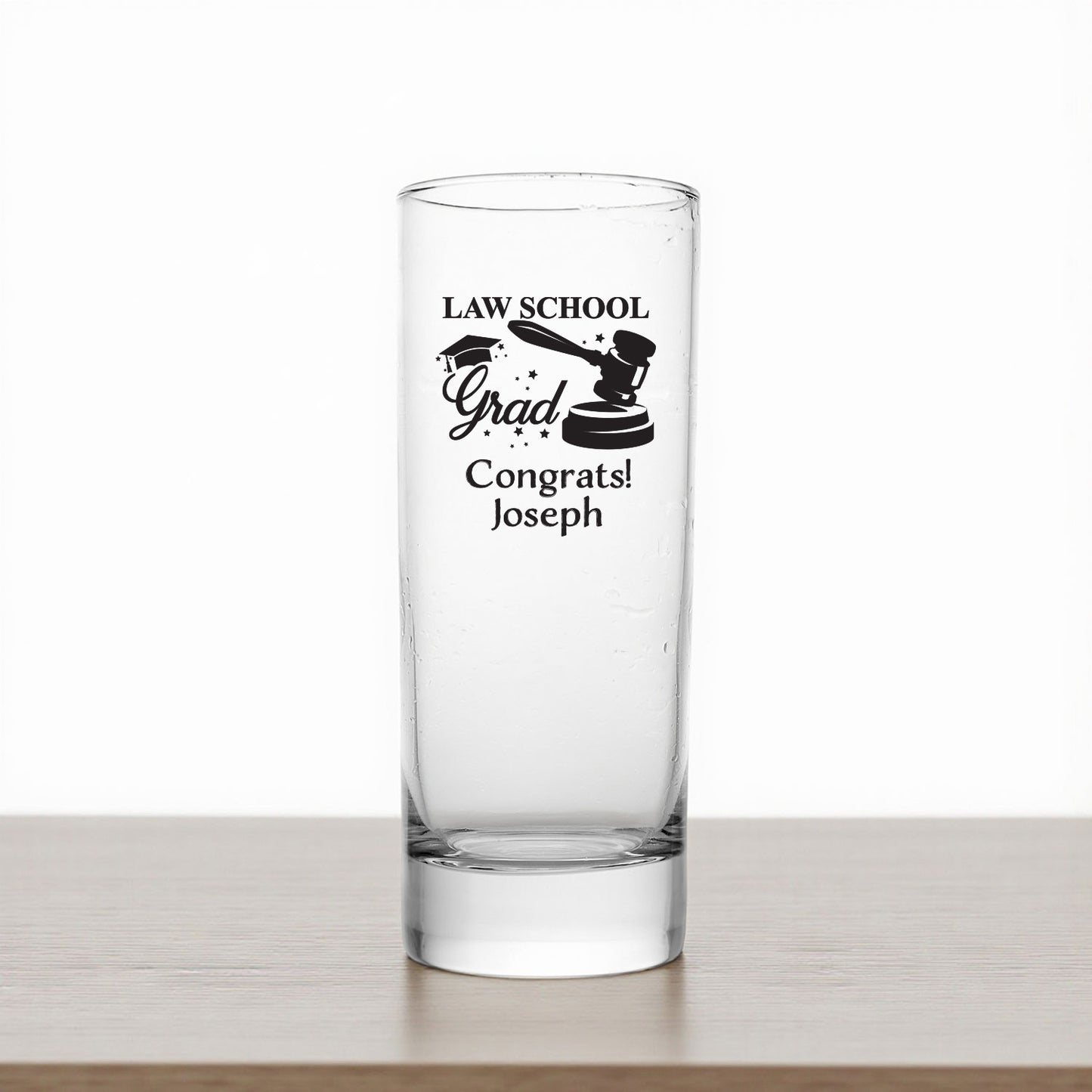 Lawyer Personalized Tall Shot Glass (Set of 24)