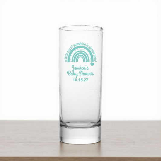 A Little Ray Of Sunshine Personalized Tall Shot Glass (Set of 24)