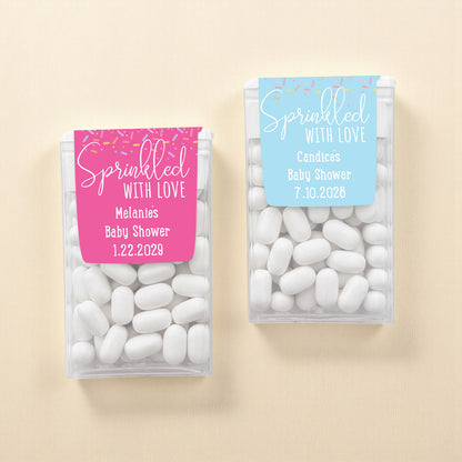 Sprinkled With Love Personalized Tic Tac Mints (Set of 12)