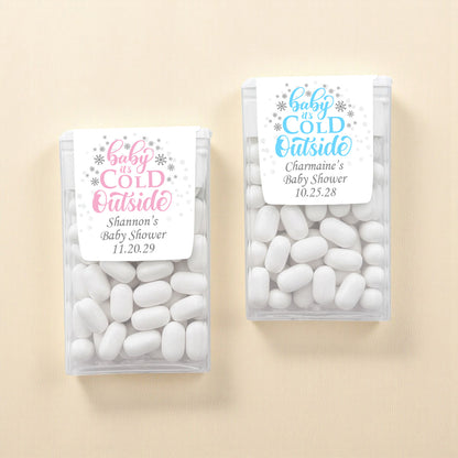 Baby It's Cold Outside Personalized Tic Tac Mints (Set of 12)