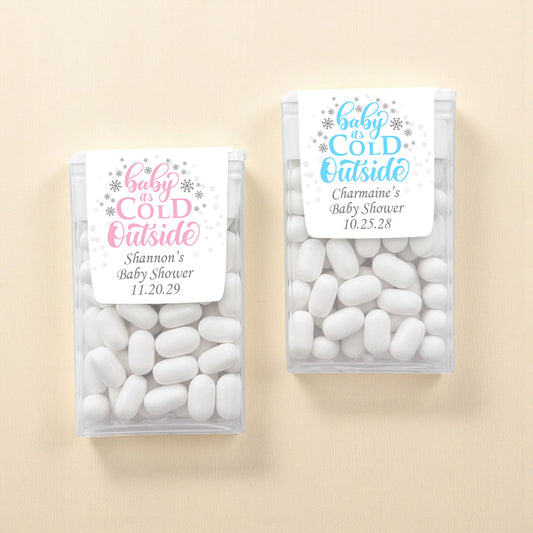 Baby It's Cold Outside Personalized Tic Tac Mints (Set of 12)