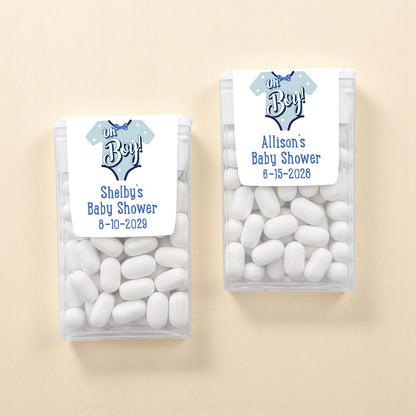 Oh Boy Personalized Tic Tac Mints (Set of 12)