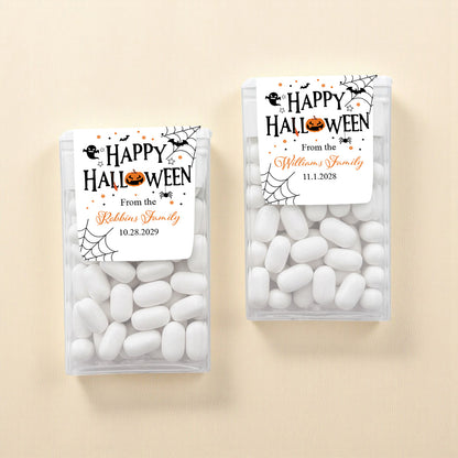 Happy Halloween Personalized Tic Tac Mints (Set of 12)