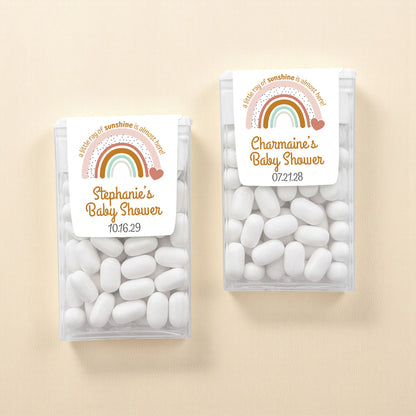 A Little Ray Of Sunshine Personalized Tic Tac Mints (Set of 12)