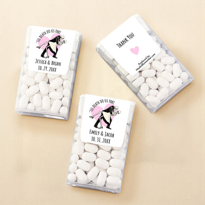 Til Death Do Us Part Personalized Tic Tac Mints (Set of 12)
