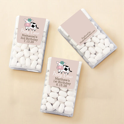 Holy Cow Personalized Tic Tac Mints (Set of 12)