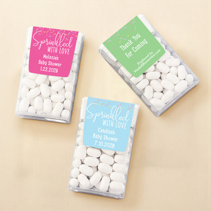 Sprinkled With Love Personalized Tic Tac Mints (Set of 12)
