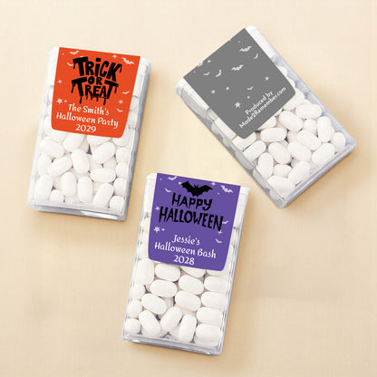 Halloween Personalized Tic Tac Mints (Set of 12)