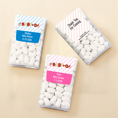 Baby-Q Personalized Tic Tac Mints (Set of 12)