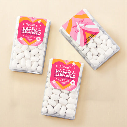 Dazed And Engaged Personalized Tic Tac Mints (Set of 12)