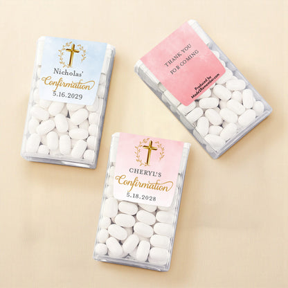 Confirmation Personalized Tic Tac Mints (Set of 12)