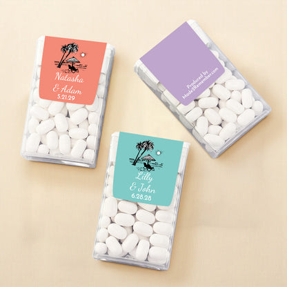 Beach Personalized Tic Tac Mints (Set of 12)