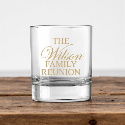 Family Reunion Personalized Votive Shot Glass (Set of 24)