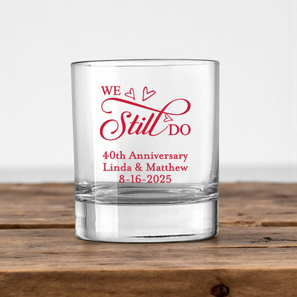 We Still Do Personalized Votive Shot Glass (Set of 24)