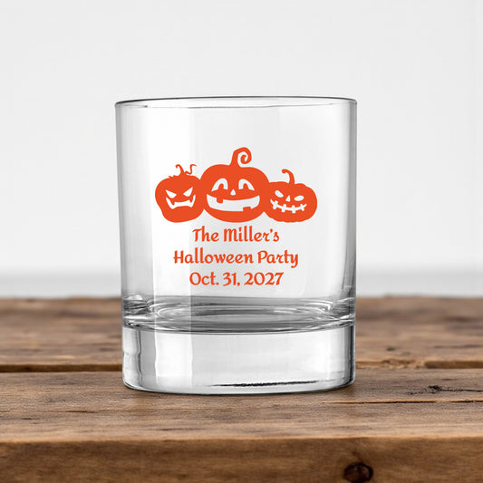 Halloween Personalized Votive Shot Glass (Set of 24)