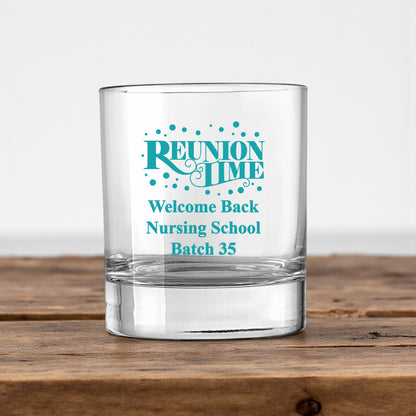 Class Reunion Personalized Votive Shot Glass (Set of 24)