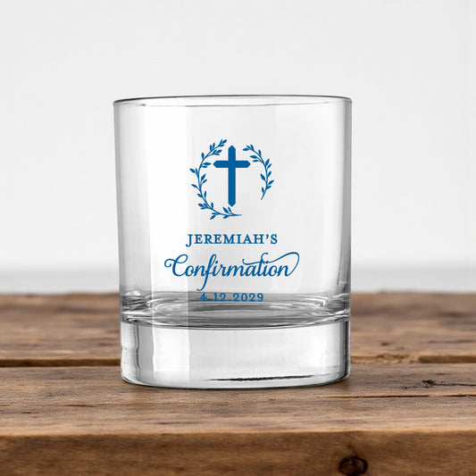 Confirmation Personalized Votive Shot Glass (Set of 24)