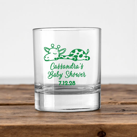 Baby Shower Personalized Votive Shot Glass (Set of 24)