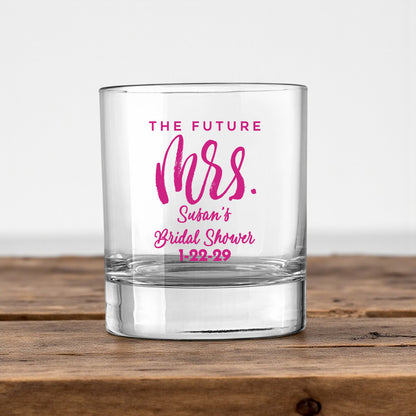 Bridal Shower Personalized Votive Shot Glass (Set of 24)