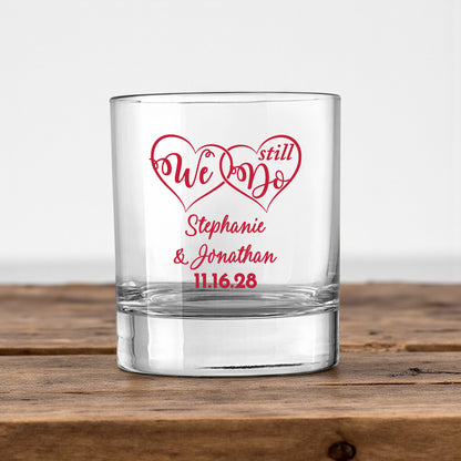 Anniversary Personalized Votive Shot Glass (Set of 24)