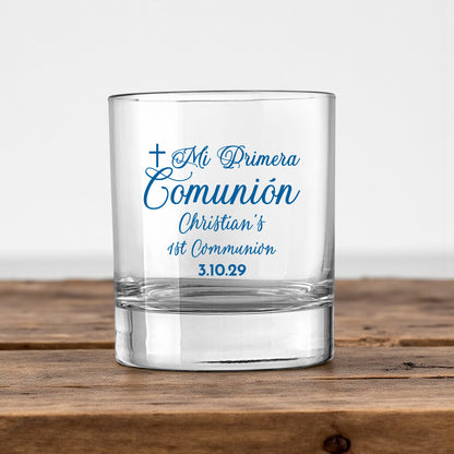 Holy Communion Personalized Votive Shot Glass (Set of 24)