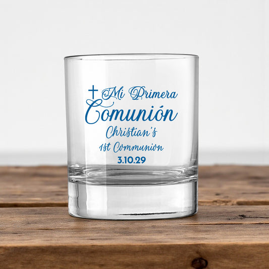 Holy Communion Personalized Votive Shot Glass (Set of 24)