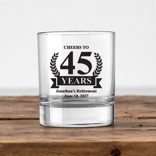 Cheers To Years Personalized Votive Shot Glass (Set of 24)