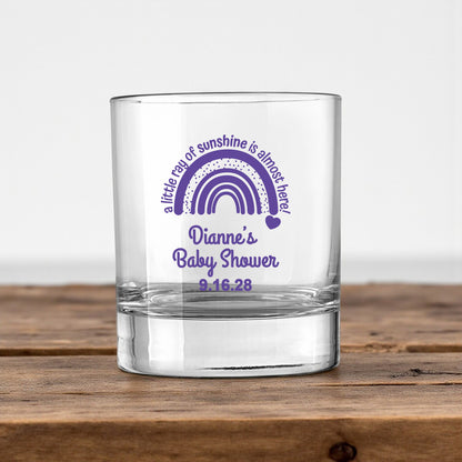 A Little Ray Of Sunshine Personalized Votive Shot Glass (Set of 24)