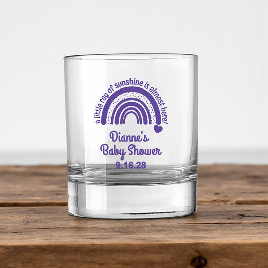 A Little Ray Of Sunshine Personalized Votive Shot Glass (Set of 24)