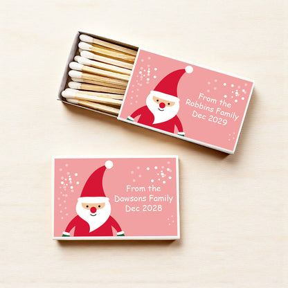 Santa Claus Personalized Matches (Set of 50)
